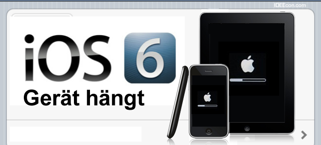 iOS 6xx Update Probleme: iPhone, iPad, iPod reagiert nicht mehr bzw ...