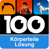 100 Pics Körperteile Lösung aller Level