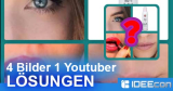 4 Bilder 1 Youtuber Lösung aller Ebenen und Level
