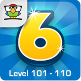 6 Numbers Level 101 – 110 Lösung (by Brainbow)