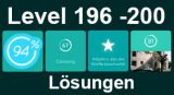 94% Level 196, 197, 198, 199, 200 Lösungen