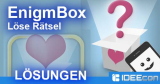 EnigmBox Lösung mit Antworten aller Rätsel-Level