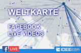 Facebook Live Videos finden – Livemap als Weltkarte