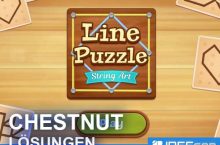 Line Puzzle String Art CHESTNUT Lösungen aller Level