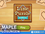 Line Puzzle String Art MAPLE Lösungen aller Level
