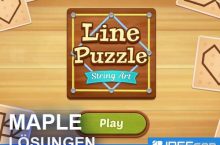 Line Puzzle String Art MAPLE Lösungen aller Level
