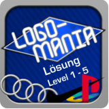 LogoMania Lösung Level 1, 2, 3, 4, 5 für Android und iOS