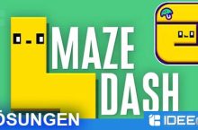 Maze Dash! Lösung aller Level