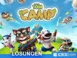 Talking Tom Camp Lösungen Walkthrough auf deutsch