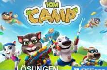 Talking Tom Camp Lösungen Walkthrough auf deutsch