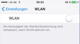 iOS 9: WLAN Schalter ausgegraut – was kann man tun?