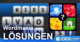 Wordmania Lösung aller Level-Pakete Android und iPhone