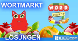 Wortmarkt Lösungen aller Ebenen und Level für iOS & Android