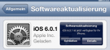 Apple iOS 6.0.1 Update Probleme Download bei iPhone, iPad & iPod