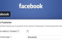 Facebook Plugin: Publish to fan page setting Disabled – WordPress