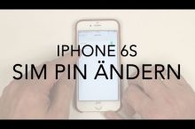 iPhone 6s SIM Pin ändern – Anleitung