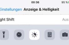 iOS 9.3 Night Shift deaktivieren/aktivieren