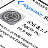 iOS 8.1.1 Probleme